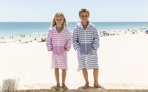 SAMMIMIS Kids Hooded Towels makes perfect sun sense!