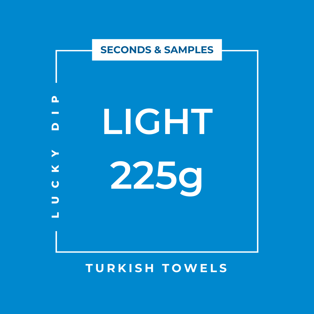 LIGHT Seconds & Samples Towels | 225g | SET OF 5