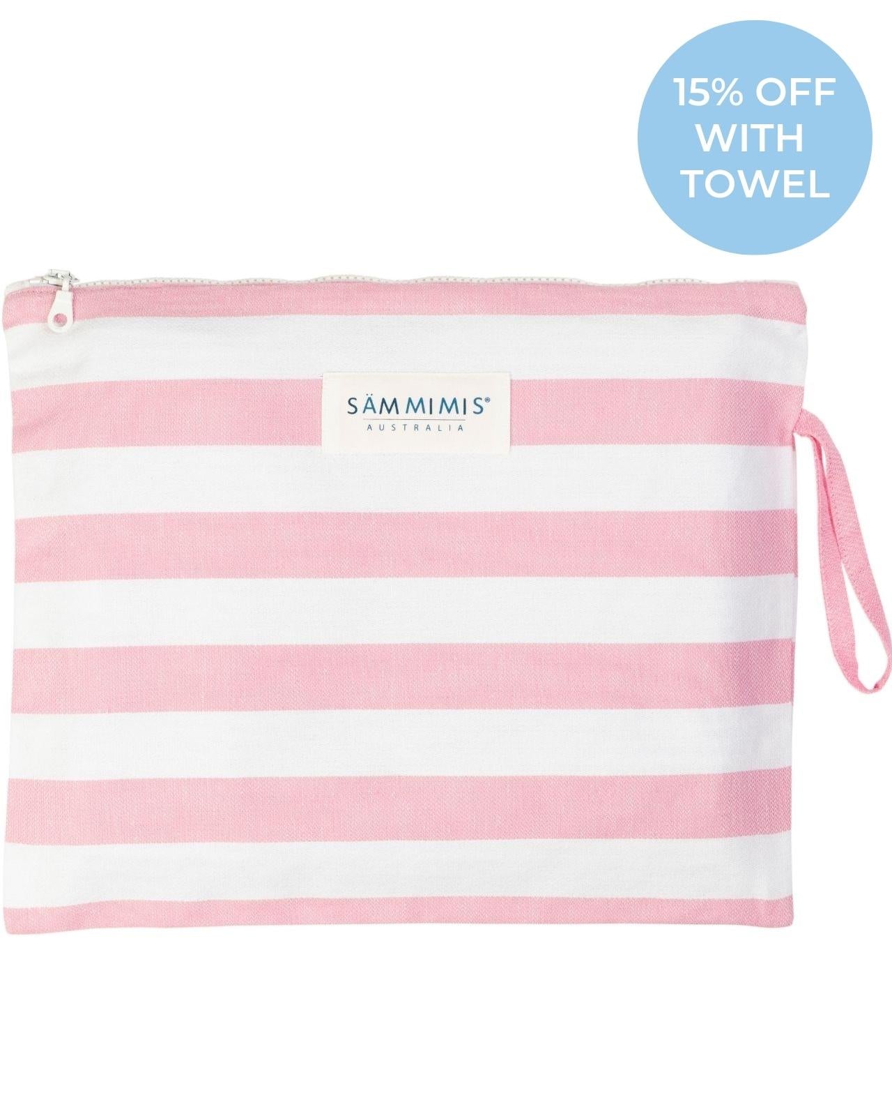 POROS Maxi Wet Bag: Pink/White