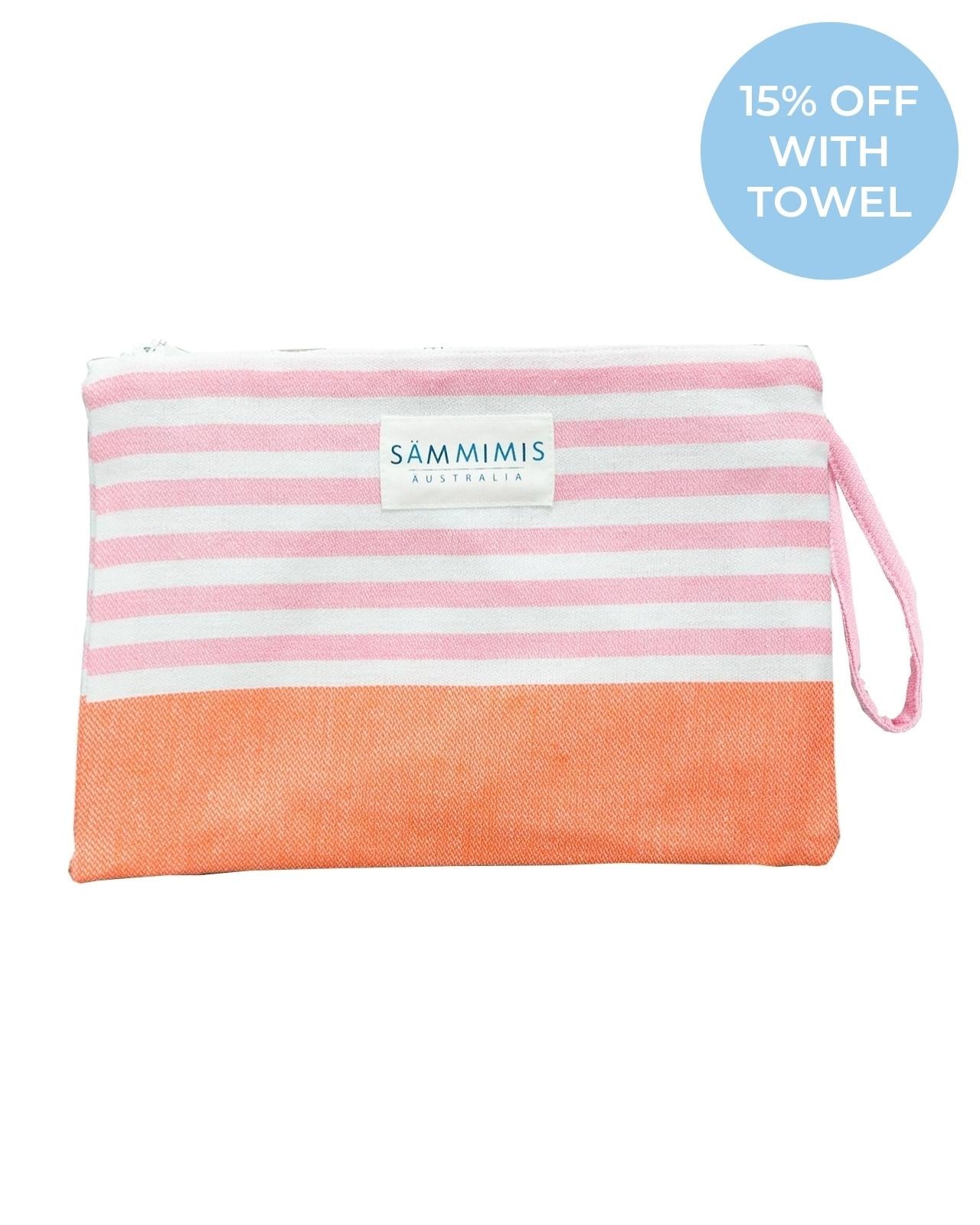 MAYO Swimsuit Wet Bag: Pink/Coral